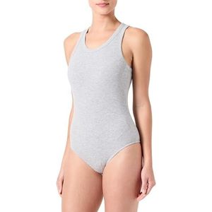 PIECES PCANIBI SL Bra Bodystocking BC, lichtgrijs gem., M