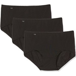 SLOGGI - Midi Slips - Zwart - Microvezel - Set van 3