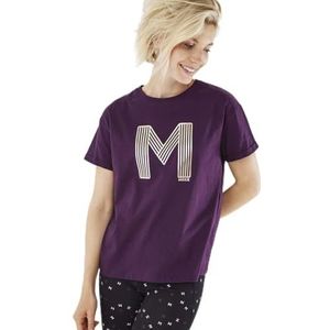 Mexx Dames T-Shirt, dark purple, L