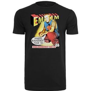 Mister Tee Heren Eminem Anger Comic Tee T-shirt, zwart (Black 00007), L