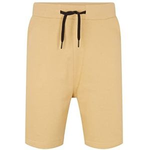 TOM TAILOR Denim Heren 1035678 Bermuda Sweatpants Shorts, 31041-Brown Rice, S, 31041 - Bruin Rice, S