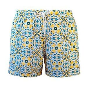 Averie Men's Santiago Board Shorts, wit, L, wit, L