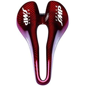 Selle SMP - Carbon, rood