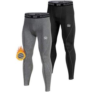 MEETWEE Thermische onderbroek voor heren, thermisch ondergoed, lange onderbroek, winterlegging, functioneel ondergoed, skiondergoed, warm ondergoed voor mannen