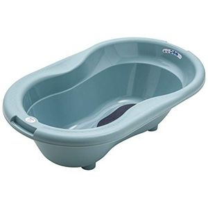 Rotho Babydesign 'TOP' Babybadje, met antislipmat en afvoerplug, 0 - 12 maanden, TOP, lagoon (blauw), 200010292