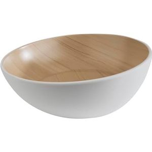 APS 84920 schaal ""FRIDA"", wit/beige, melamine, 1 L, 21,5 cm x 8,5 cm