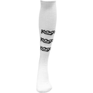 KOSA Sport Unisex Nylon Bandy Sok, Wit/Zwart