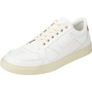 PANTOFOLA D'ORO 1886 Santiago Sportschoenen voor heren, wit en oranje, 42.5 EU