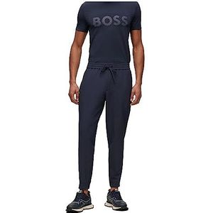BOSS T_flex - Flatpack broek Heren, Donkerblauw, 54