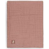 Jollein 523-511-66042 Baby Blanket Cotton Rosewood Pink (75 x 100 cm)