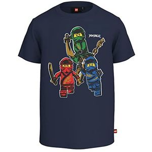 LEGO Ninjago LWTaylor 108 T-shirt voor jongens, 590 donkerblauw, 92 kinderen