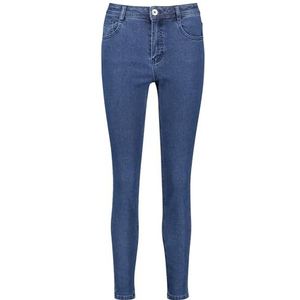 Taifun Vrijetijdsbroek voor dames, donkerblauw (dark blue denim), 34
