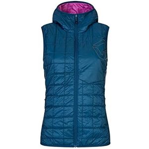 Rock Experience Heren Golden Gate Hoodie Padded Sportvest, 0834 SUPER PINK + 1484 Moroccan Blue, S, 0834 SUPER PINK + 1484 MOROCCAN BLUE, S