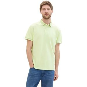 TOM TAILOR Poloshirt voor heren, 35169 - Tender Sea Green, XXL