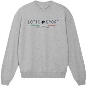 LOTTO Sweatshirt met capuchon voor heren, Zwart, XL