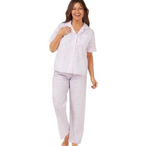 Marlon Sadie pyjamasets voor dames, Roze Swirl, 54-56