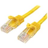 StarTech.com Cat5e Ethernet netwerkkabel met snagless RJ45 connectors - UTP kabel 0,5m geel
