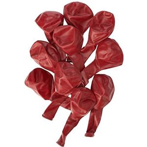 Latex-partyballonnen - 30 cm - scharlakenrood - 10 stuks