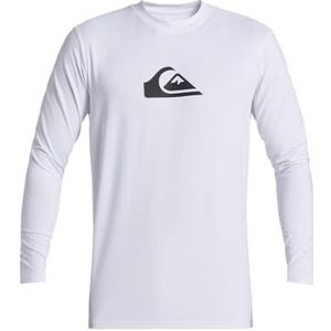 Quiksilver Everyday Surf Tee LS zwembroek voor heren, wit/wit