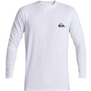 Quiksilver Everyday Surf Tee LS zwembroek voor heren, wit/wit