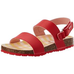 Pablosky 423865, sandaal voor meisjes, rood, 24 EU, Azul Y Amarillo, 24 EU