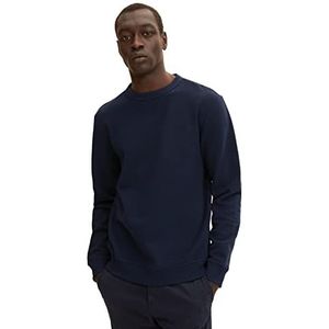 TOM TAILOR Uomini Basic sweatshirt 1032916, 10668 - Sky Captain Blue, XXL
