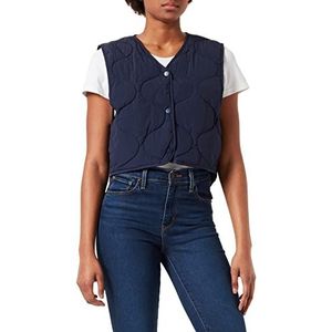 JACK&JONES - JXX JXMONTANA - Gewatteerd Gilet - Navy Blazer