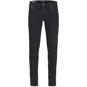 JACK & JONES Heren Jeans, zwart denim, 28W x 32L