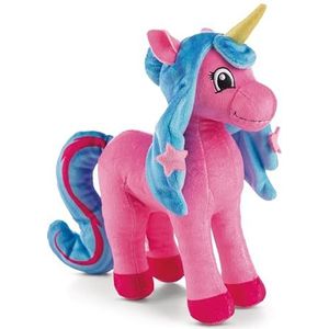 NICI 49974 Knuffeldier Lissy Pony Eenhoorn Roxy 22 cm roze knuffeldier van zacht pluche, schattig pluche dier om te knuffelen en te spelen, voor kinderen en volwassenen, geweldig cadeau-idee