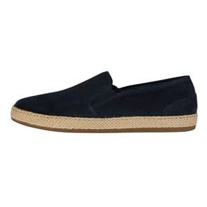 Geox Heren U PANTELLERIA A Espadrille Wedge Sandal, Navy, 39 EU, Donkerblauw, 39 EU