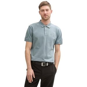 TOM TAILOR Poloshirt voor heren, 27475 - Grijs Mint, XXL