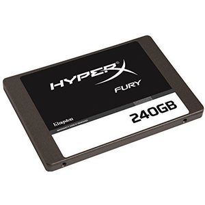 Kingston HyperX Fury SHFS37A/240G interne SSD (6,4 cm (2,5 inch) SATA) zwart