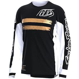 Troy Lee Designs Motocross SE PRO Markeershirt met lange mouwen, nauwsluitend, licht, Zwart, L