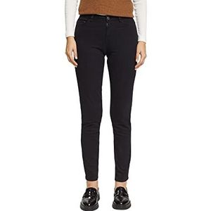 edc by Esprit Skinny Fit broek met gemiddelde taillehoogte, 001/Black, 42W x 30L