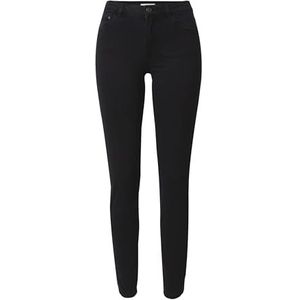 edc by Esprit Skinny fit broek met gemiddelde taillehoogte, zwart, 32W x 30L