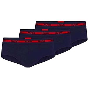 HUGO Hipbr Triplet Planet Brief voor heren, Navy411, S