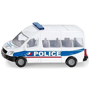 Siku Mercedes Benz Sprinter Police 8,2 Cm Staal Wit (0806001)