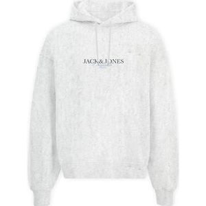 Jack & Jones - JORBILLYBURG SWEAT HOOD FST - Hoodie - Bright White - Met Capuchon