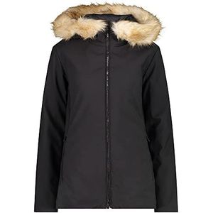 CMP Softshell jas synthetisch bont, vrouwen, zwart, 50