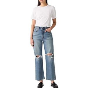 Levi's dames Jeans Ribcage Straight Ankle, Queen Mother, 27W / 27L