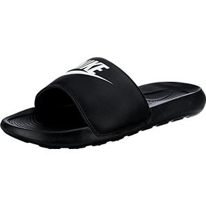 Nike Victori One Slides voor heren, zwart-wit/zwart., 50.5 EU