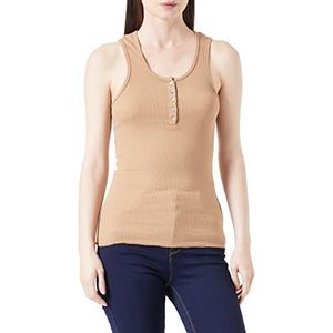 Replay Dames W3597A dragershirt/cami shirt, 989 safari, M, 989 Safari, M