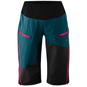 Gonso Lomaso MTB-shorts voor dames, korte fietsbroek, fietsbroek met knoopbare binnenbroek met zitkussen