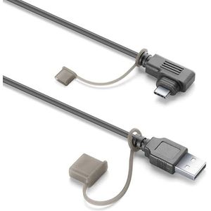 INTERPHONE INTERPHORIDESYUSB reserveonderdeel accessoires voor RIDESYNC - speciale USB-A/USB-C kabel voor de stroomaansluiting, ook voor andere motorfietsen
