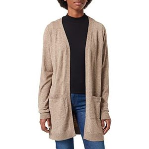 OBJECT COLLECTORS ITEM Dames Objthess L/S Cardigan Noos gebreide jas, fossiel, M