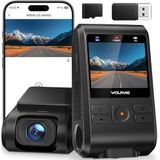 WOLFANG Dash Cam - 1440P - Mini WiFi - Met SD Kaart - Nachtzicht - 170° Hoek