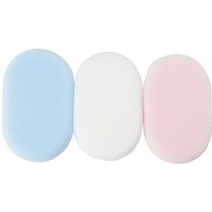 Badsponzen - 3 Stuks - Verschillende Kleuren - Voor Bad of Douche