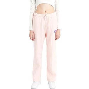 DeFacto Casual gebreide broek voor dames, joggingbroek - standaard pasvorm joggingbroek dames joggingbroek, joggingpak vrouw, roze, S