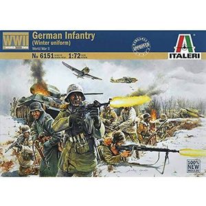 Italeri 510006151-1:72 figuurset Duitse infanterie (winter)