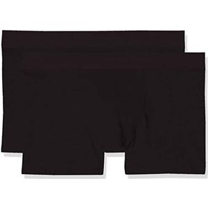 LVB Stretch Cotton boxershorts (verpakking van 2 stuks) voor heren - zwart - Large